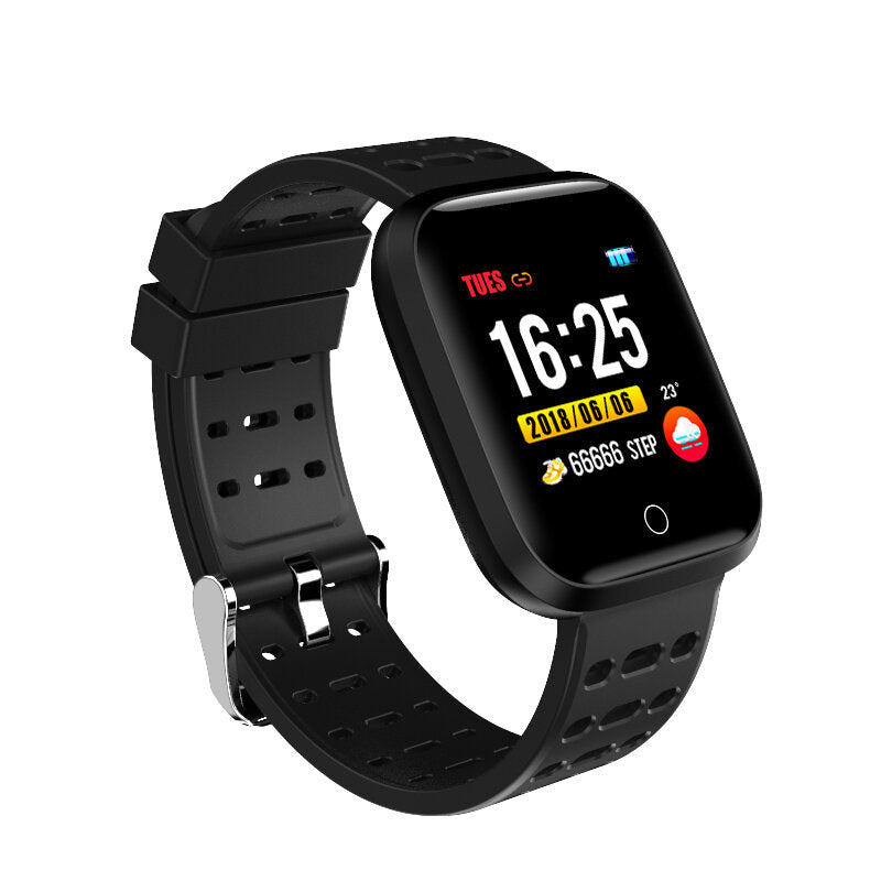 XANES® Y18 1.33'' IPS Color Touch Screen Waterproof Smart Watch Heart Rate Monitor Fitness Smart Bracelet
