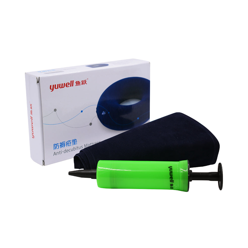 Yuwell Inflatable Seat Cushion Medical Foldable Ring Pillow