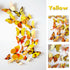 12x 3D Butterfly Magnetic Removable Stickers Wall Stickers Decal Decor Decal