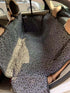 Printed Simple Rear Two-seater Car Mat For Pet Car