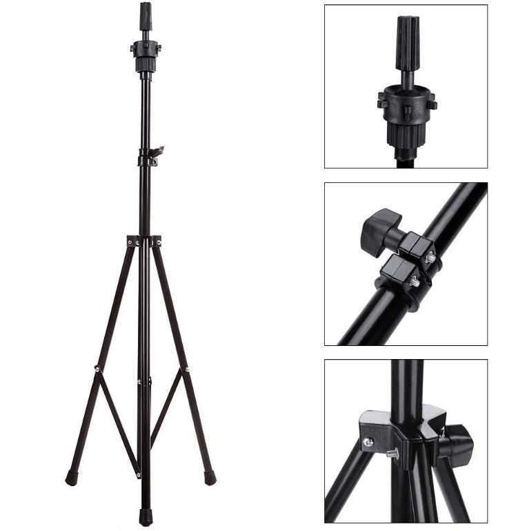 Metal folding beauty salon triangle exercise bracket