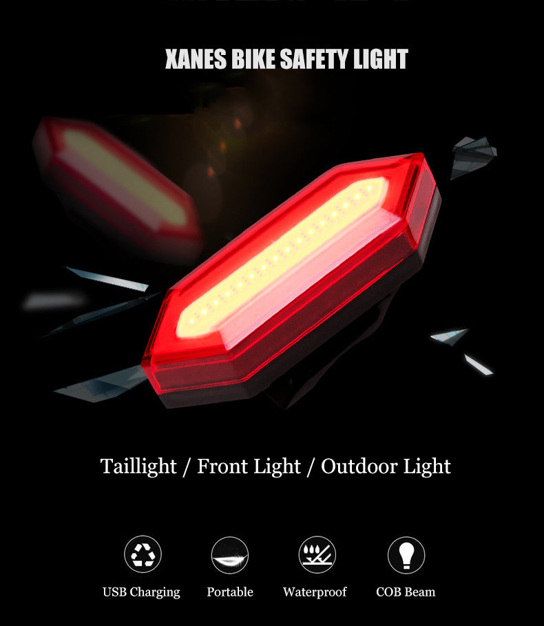 XANES TL17 Electric Scooter Motorcycle E-bike Bike Bicycle Cycling Running Flashlight Light