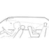 Car baby rearview mirror
