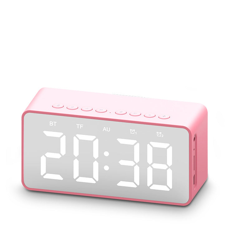 Alarm clock bluetooth speaker