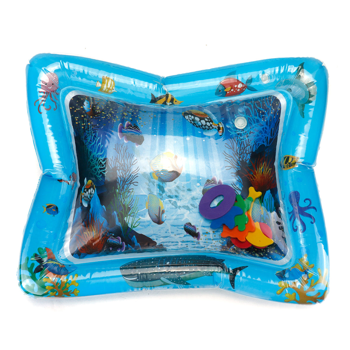 PVC Air Inflatable Swimming Air Mattress Water Cushion Baby Kids Infant Toddlers Tummy Water Play Fun Toys Ice Mat Pad