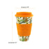 300-450ML Portable Travel Reusable Bamboo Fiber Coffee Cup Eco-Friendly Water Drinking Mug