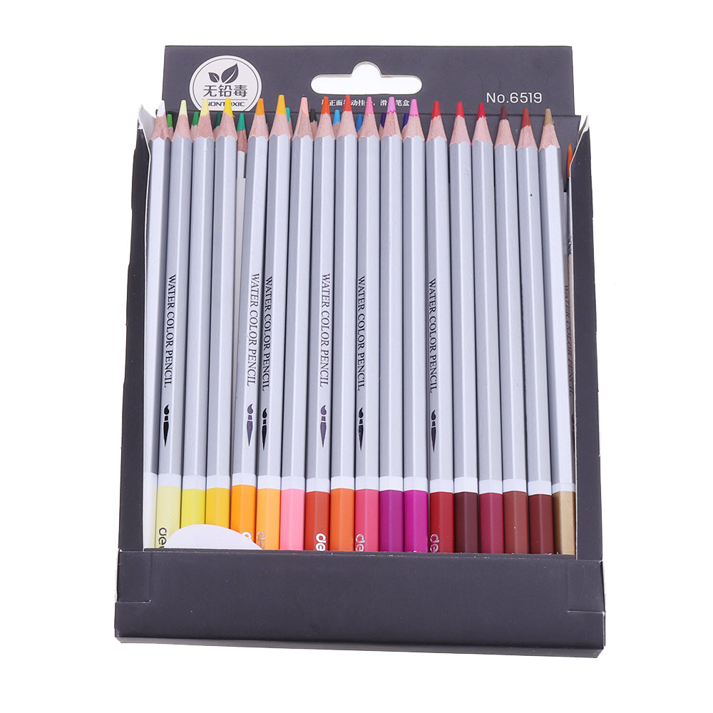 Deli 24/36/48 Colors Drawing Tools Watercolor Pencil