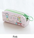Pencil pouch female Korea new simple high school junior high school studentsand lovely corner creatures primary school stationery pencil case