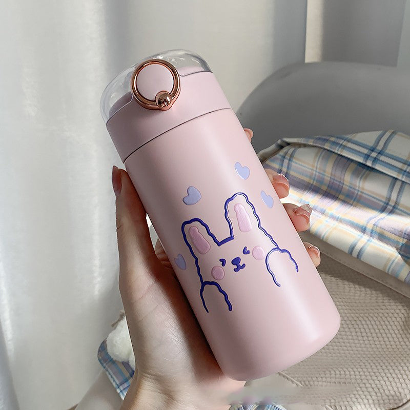 Ladies' Simple And Cute Stainless Steel Water Cup