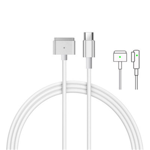 Compatible with Apple, High Quality USB C to MagSafe1/2 Notebook Type-C to MagSafe1/2 Converter Charging Cable
