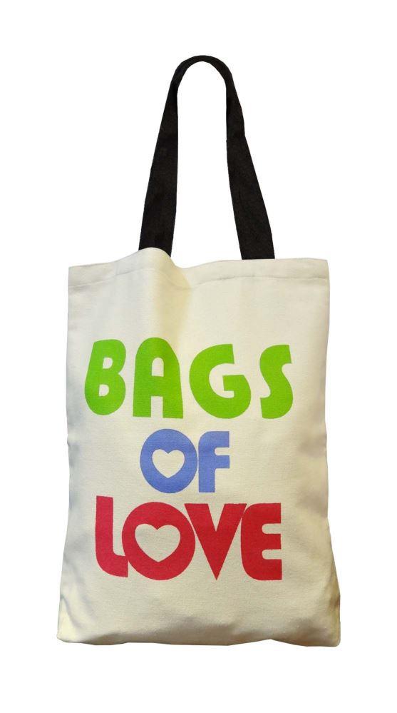 BAGS OF LOVE TOTE BAG - Flickdeal.co.nz