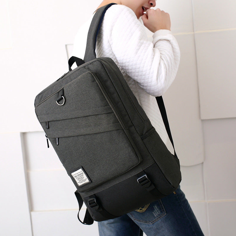 Manufacturer wholesale men's computer bag, 15.6 inch Laptop bag, female college student bag, leisure travel backpack