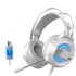 Head-mounted wired Bluetooth gaming headset
