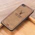 Vintage Anti Fingerprint Sweatproof Canvas+PC Protective Case For iPhone 6 Plus/6s Plus