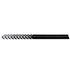 Universal 2X Car Racing Black Long Stripe Graphics Side Body Vinyl Decals Stickers