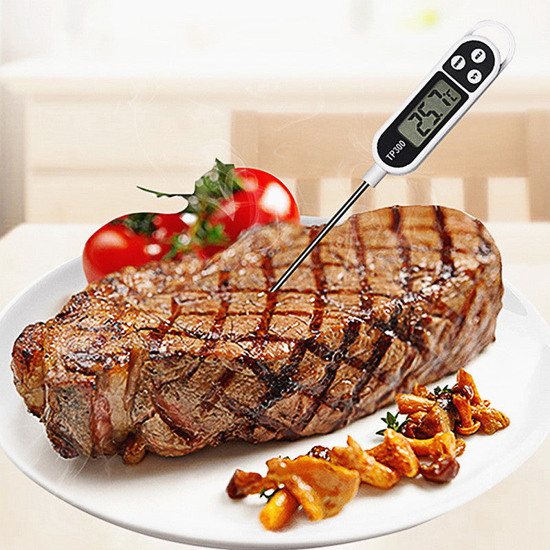 Electronic probe BBQ thermometer