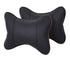 Automobile leather headrest neck protection pillow