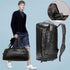 35L Outdoor Travel Luggage Bag Satchel Sports Gym Fitness Duffel Handbag With Shoe Holder Organizer Men Women 