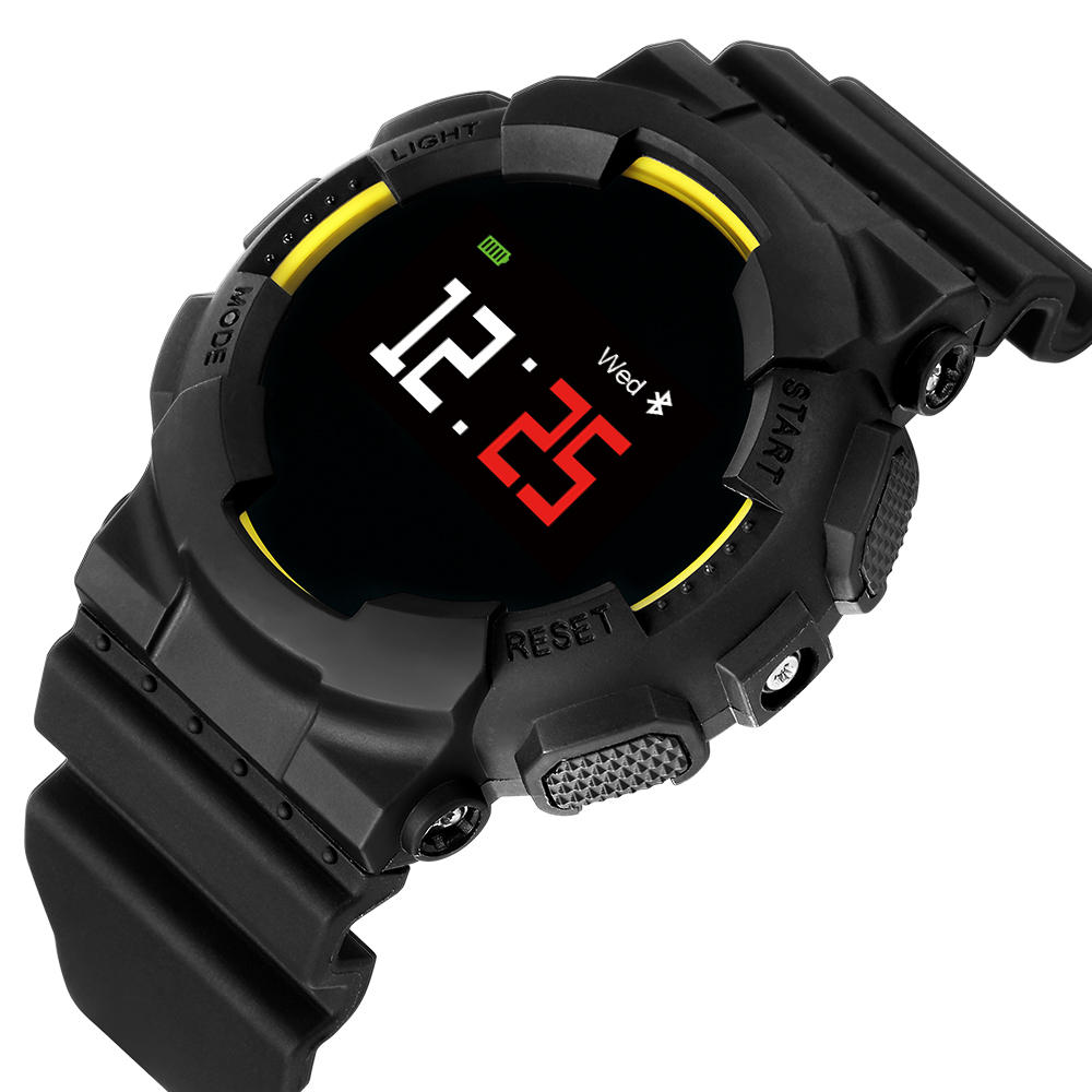 KALOAD MX Color Sreen Heart Rate Blood Pressure Monitor IP68 Waterproof Sports Smart Watch