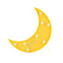 Vvcare BC-NL02 Led Night Light for Kids Moon Star Cloud Bedroom Bedside Lamp Room Party Decorations 