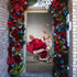 Christmas 2017 Funlife3D door stickers for Santa Claus creative wallpaper