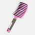 4 Color Hair Scalp Massage Comb Bristle Nylon Hairbrush Wet Curly Detangle Hair Brush for Salon Hairdressing Styling Tools