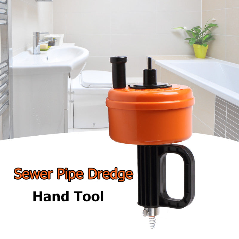 Portable Drain Sewer Snake Cleaning Machine Hand Tool Auger Clog Cleaner 