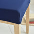 Waterproof Dinning Chair Covers Antidirt Waffle Fabric Seat Covers Stretch Spandex