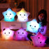 LED Light Star Stuffed Plush Cushion Sofa Pillow Glow Kid Toy Gift Home Decor UK