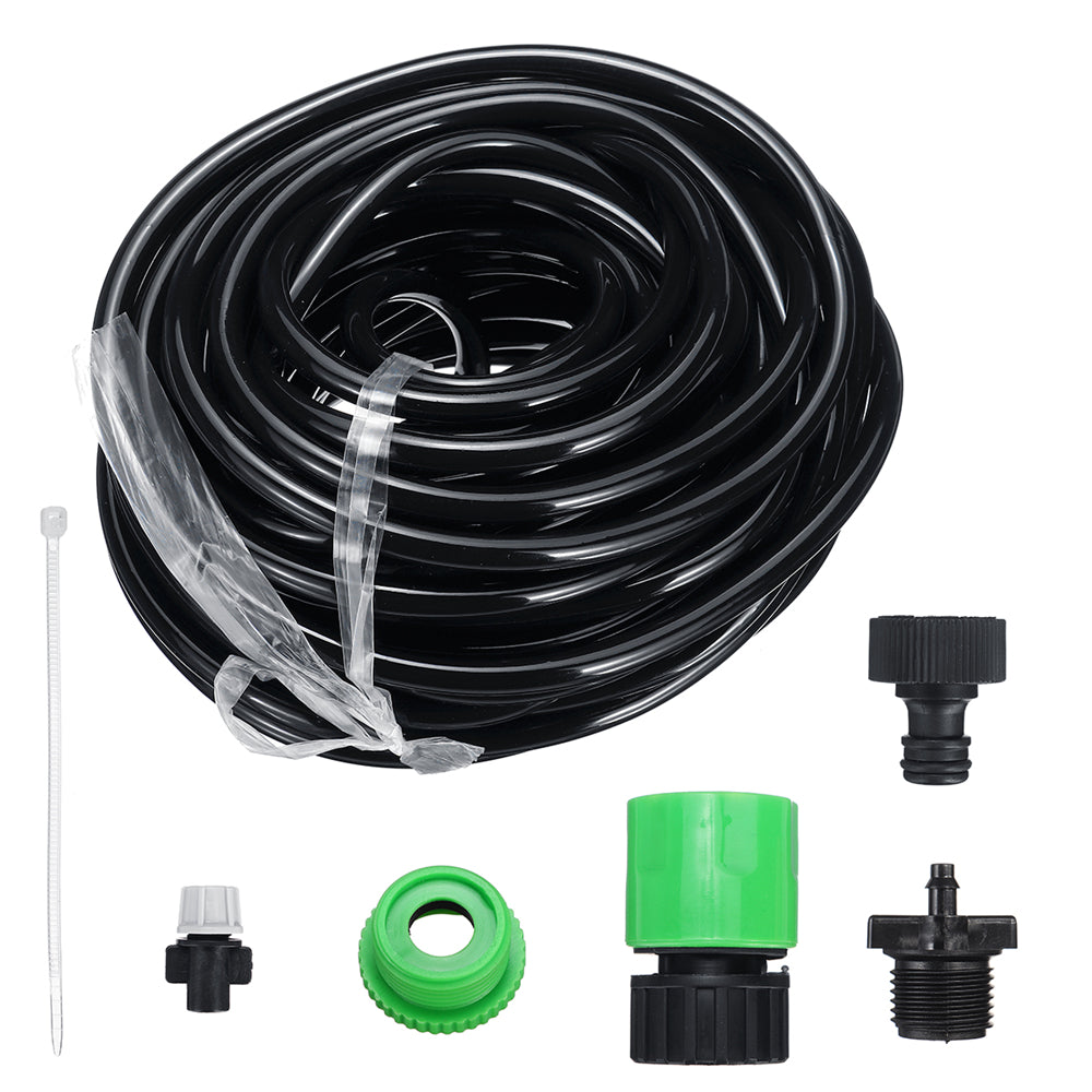 20m Garden Patio Water Mister Air Misting Cooling Micro Drip Irrigation System Sprinkler	