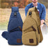 Manufacturers selling new canvas bag chest casual Shoulder Messenger Bag chest bag men tide Bag Small Backpack Bag