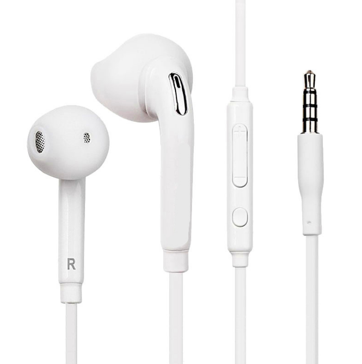 Suitable For  S4 Mobile Phone Headset S6 9500 Mobile Phone Wire Color Tuning J5 In-Ear Earphones