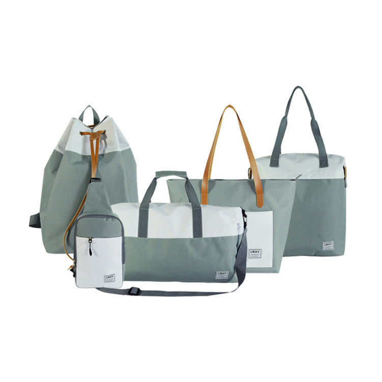 2021 new outdoor men's chest pack 300D Oxford cloth diagonal sports bag multifunctional simple all-match riding package