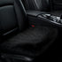 Simple Solid Color  Plush Car Seat Cushion