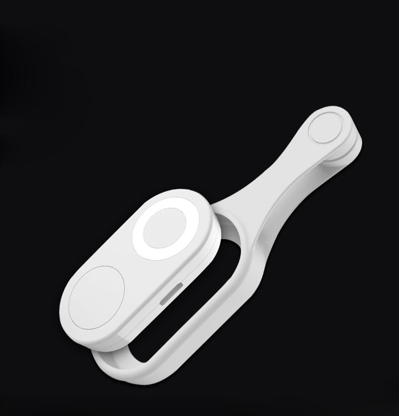 ANTUSI AO Mini Bicycle Tail Light USB Charging Warning Light LED MTB Round Rear Back Safety Lantern
