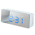 Loskii HC-29 USB Charging Digital Mirror Cube LED Night Mode Snooze Function Thermometer Alarm Clock