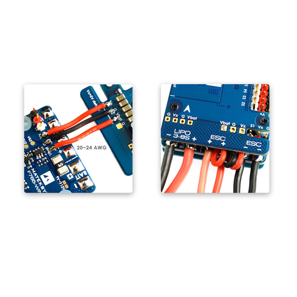 Matek Systems F765-WING STM32F765VI Flight Controller Built-in OSD for RC Airplane Fixed Wing