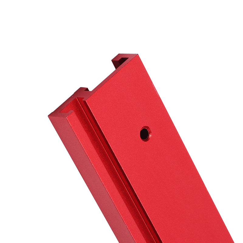 Machifit 1000mm Red Aluminum Alloy T-track Woodworking 45x12.8mm T-slot Miter Track