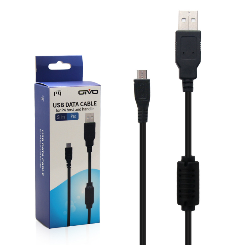 PS4 wireless game controller USB charging cable