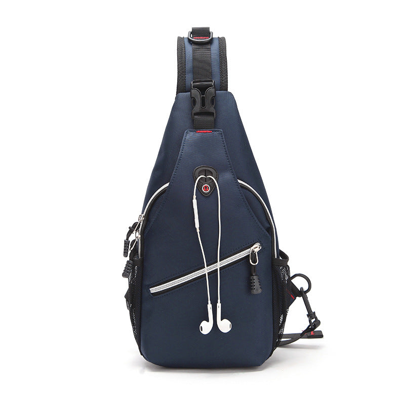 Male package customized wholesale men chest pack leisure multifunctional satchel Satchel Bag cloth Oxford riding