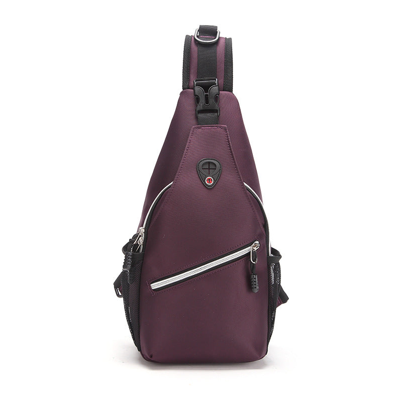 Male package customized wholesale men chest pack leisure multifunctional satchel Satchel Bag cloth Oxford riding