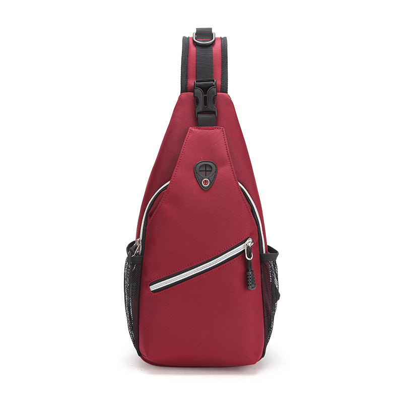 Male package customized wholesale men chest pack leisure multifunctional satchel Satchel Bag cloth Oxford riding
