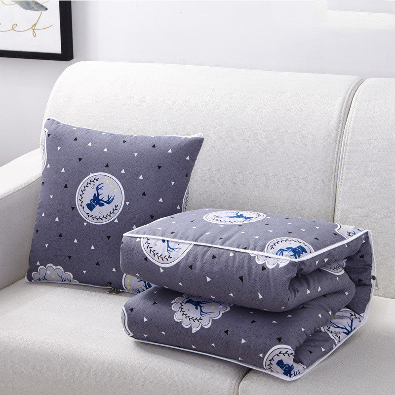 Car cartoon style pillow quilt