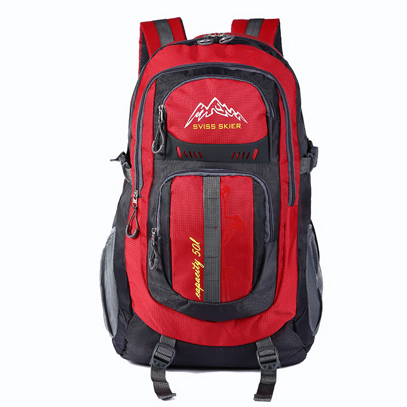 Fashion Travel Backpack, large capacity mountaineering outdoor backpack, men and women leisure computer bag wholesale factory direct sales