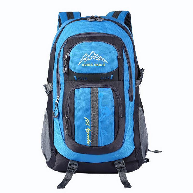 Fashion Travel Backpack, large capacity mountaineering outdoor backpack, men and women leisure computer bag wholesale factory direct sales