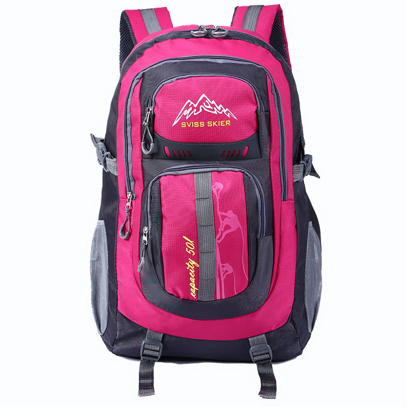 Fashion Travel Backpack, large capacity mountaineering outdoor backpack, men and women leisure computer bag wholesale factory direct sales