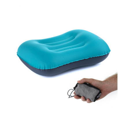 Travel portable inflatable pillow