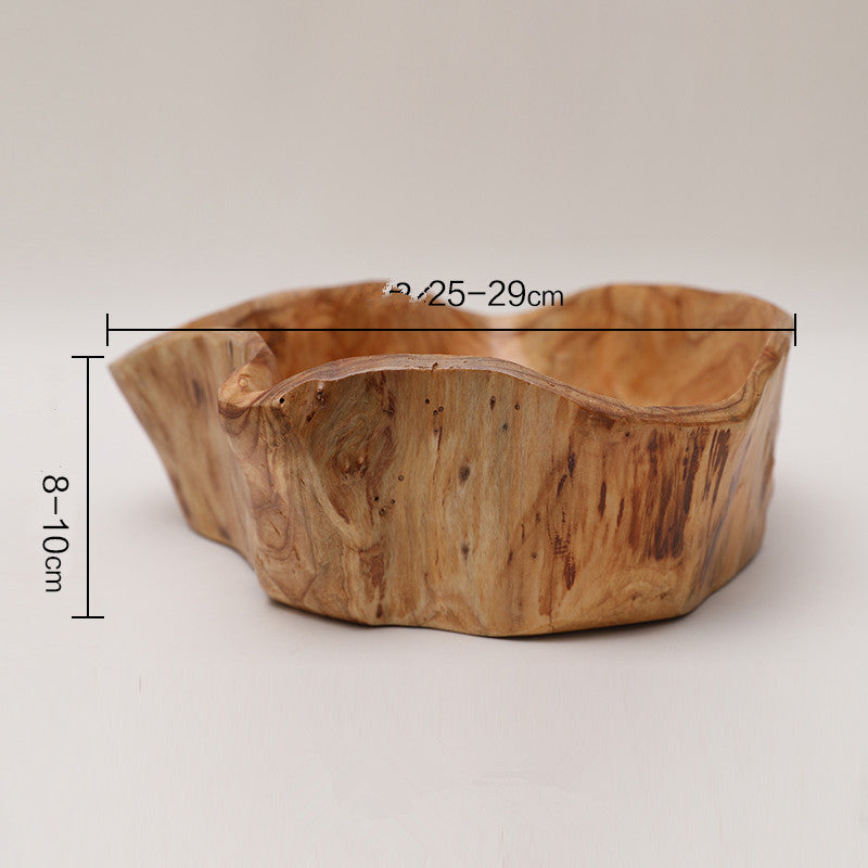 Home Nordic style and creative wooden fruit tray
