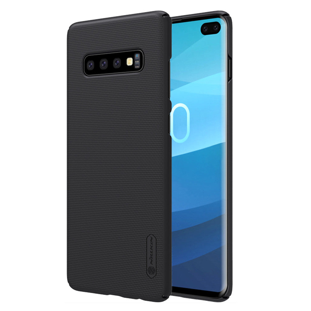 NILLKIN Frosted Shockproof Hard PC Back Cover Protective Case for Samsung Galaxy S10+ / Galaxy S10 Plus