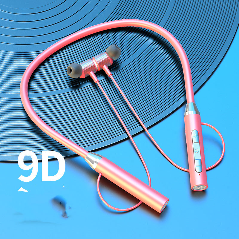 Wireless Bluetooth Headset Neck-mounted Stereo Noise Reduction